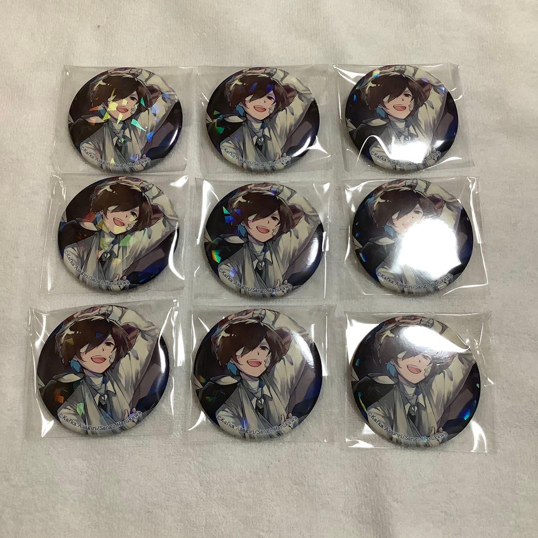 文豪ストレイドッグス　文スト　太宰治　ホログラム缶バッジ