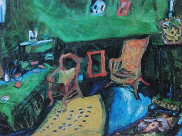 シャガール、アトリエ、希少画集画、新品高級額付