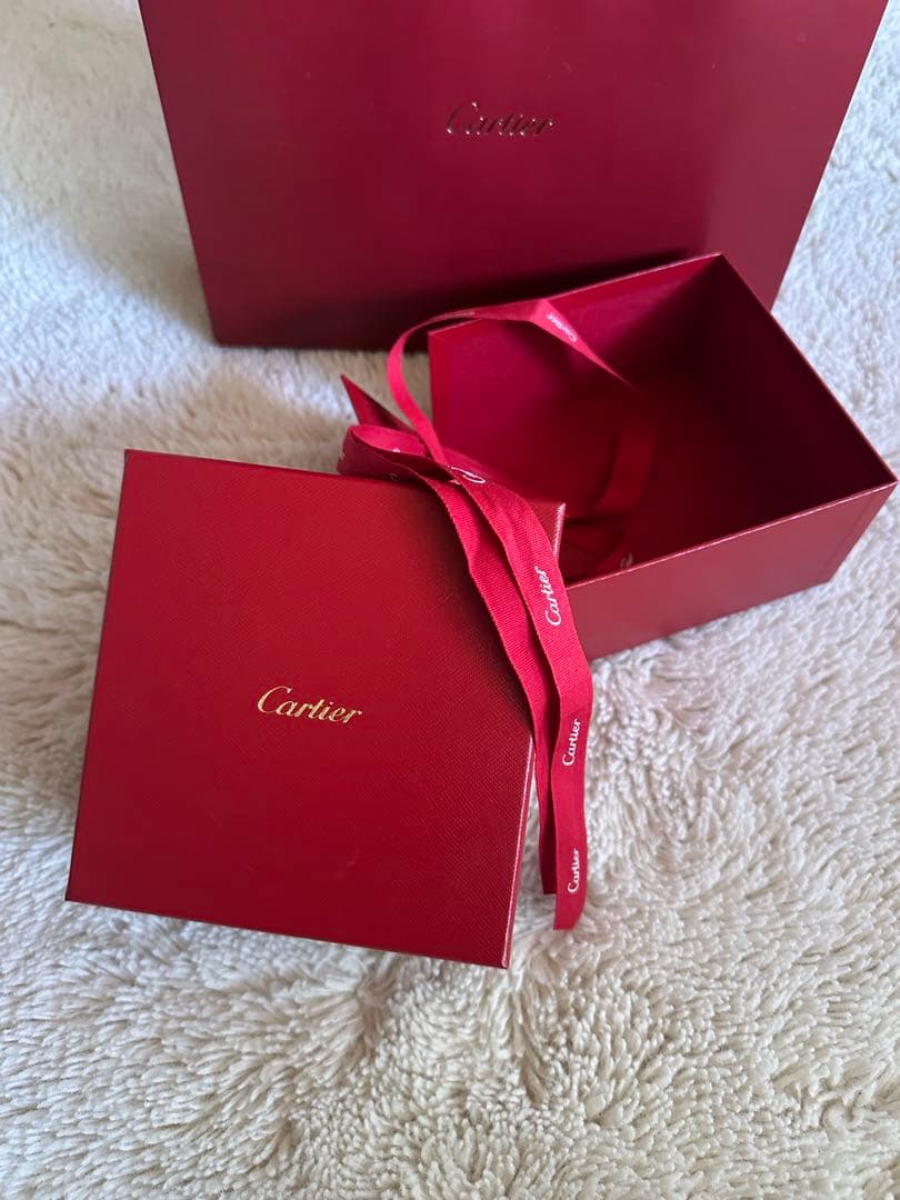 カルティエ　空箱　ショッパー　美品　ボックス