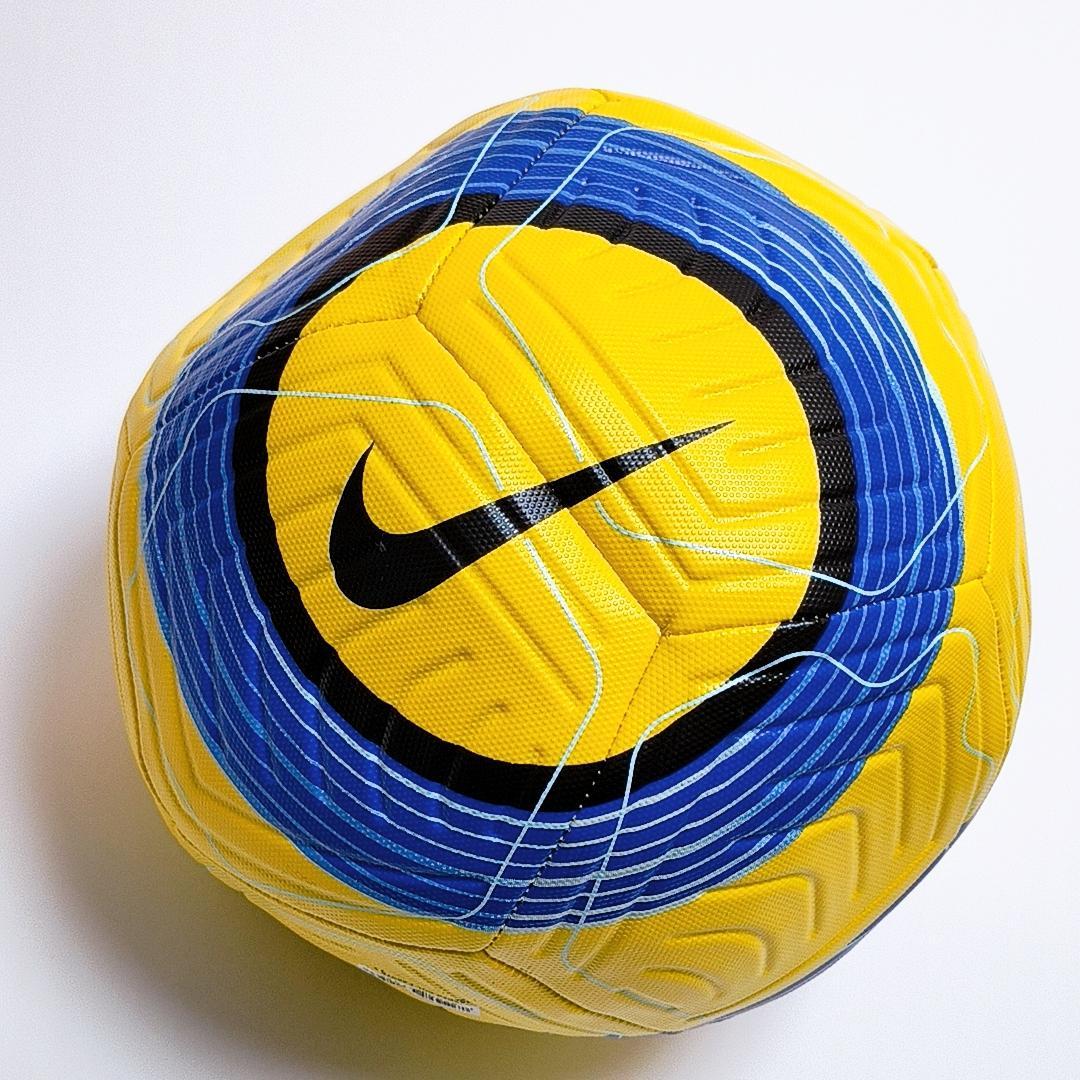 新品未使用◆サッカーボール ナイキ プレミアリーグ アカデミー イエロー ブルー