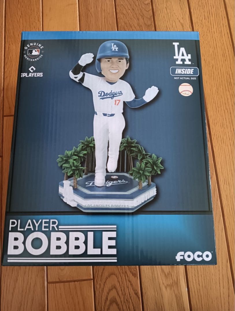 大谷翔平　ボブルヘッド　ダウンタウン　ドジャース　シリアルナンバー　MLB