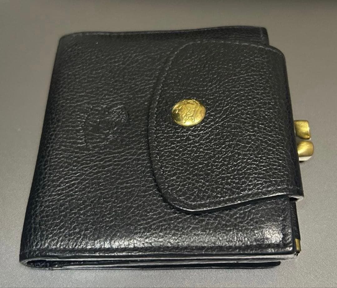 【SALE 美品】イルビゾンテ　がま口折り財布　54202309640