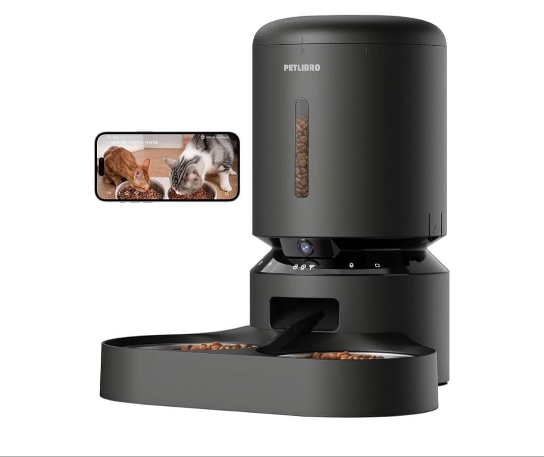261170 PETLIBRO 自動給餌器カメラ付 1080P WiFi対応