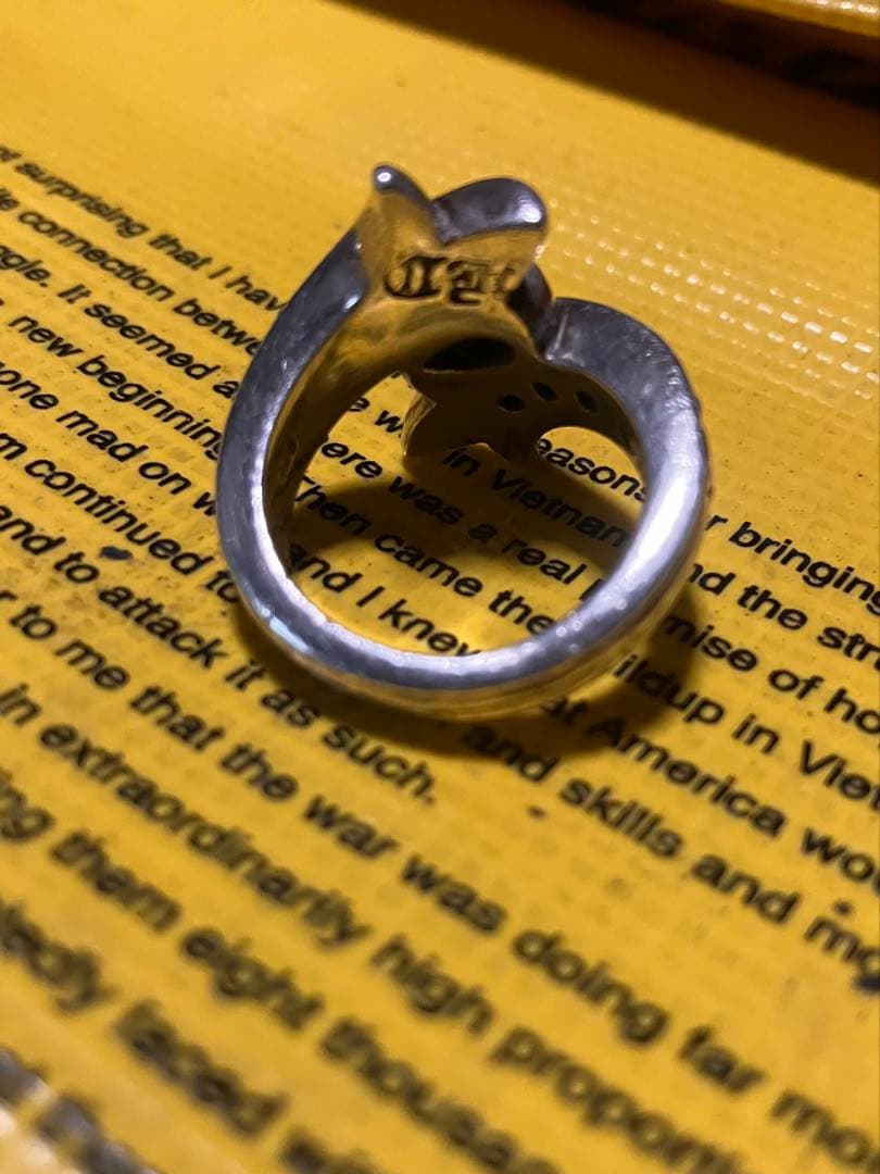 クロムハーツ（Chrome Hearts)クロステイルリング パヴェカスタム