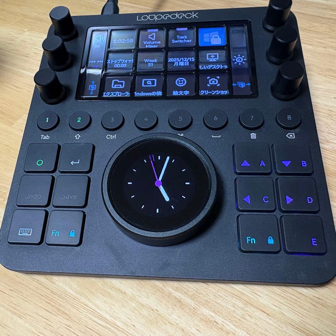 【化粧箱付き美品】Loopdeck CT ブラック