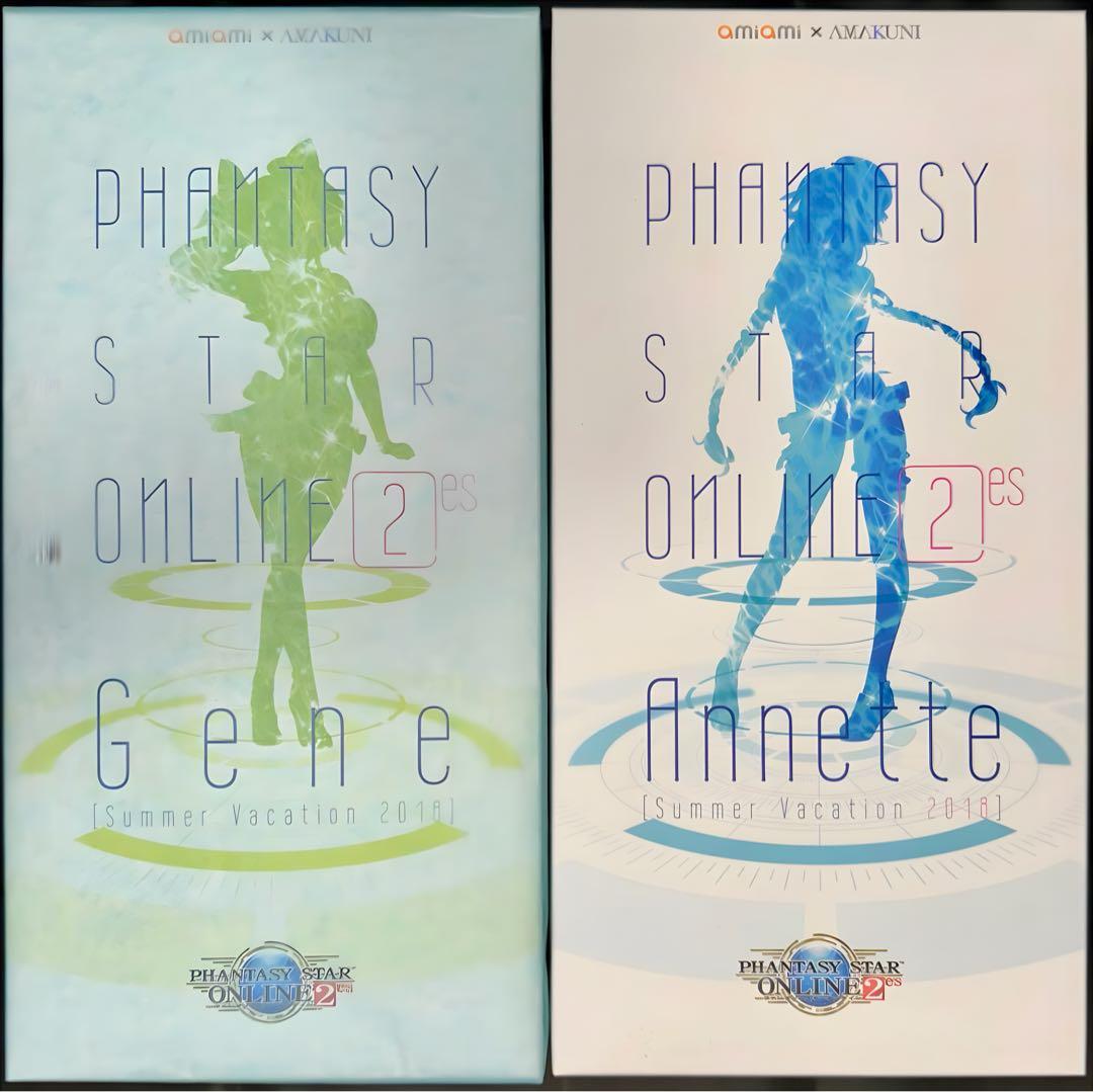 新品未開封 涼風のジェネ 蒼海のアネット あみあみ×AMAKUNI PSO 2