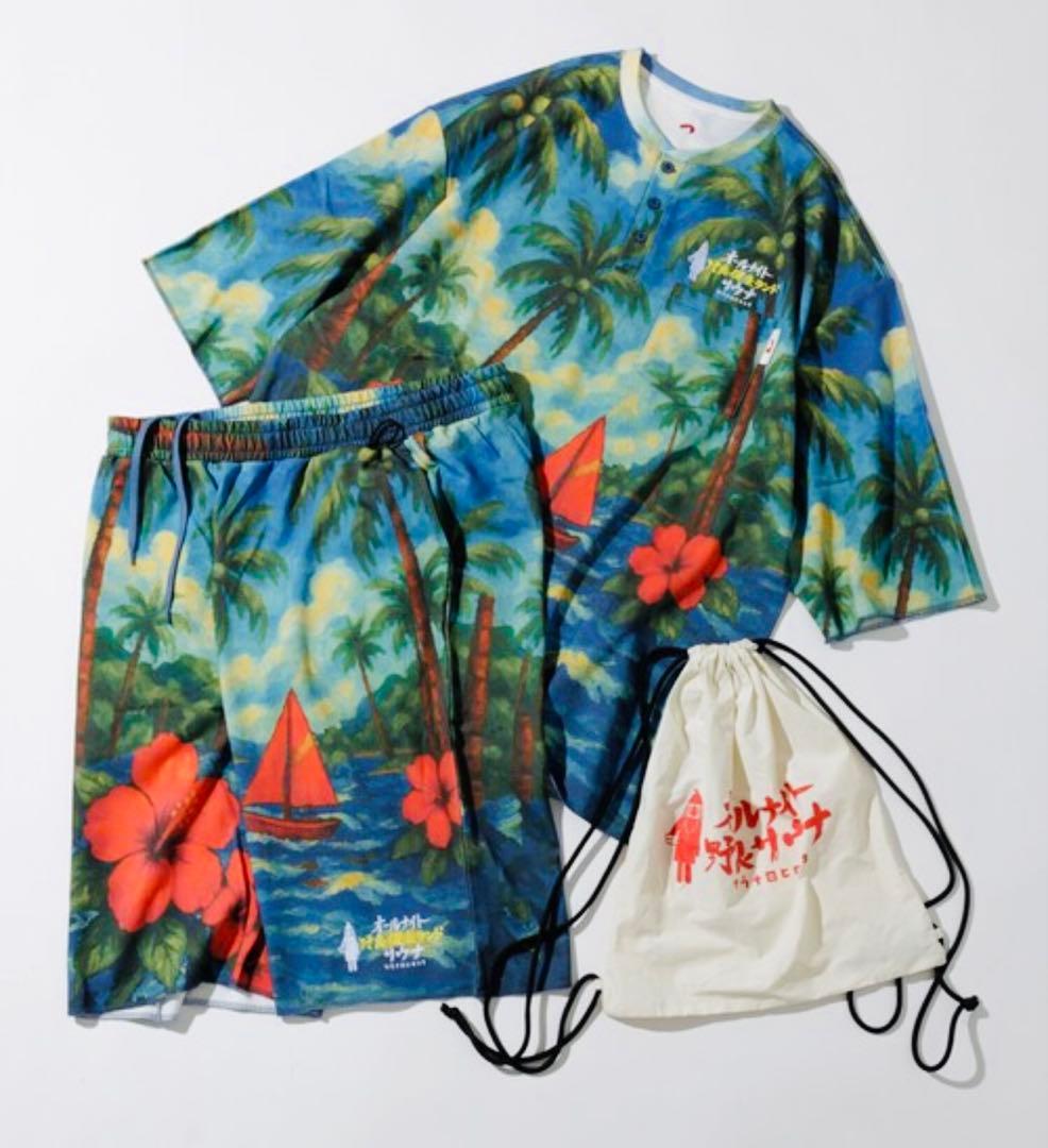 SAUVENIR サウベニア フリークスストア × サウナ田ヒロユキ 館内着