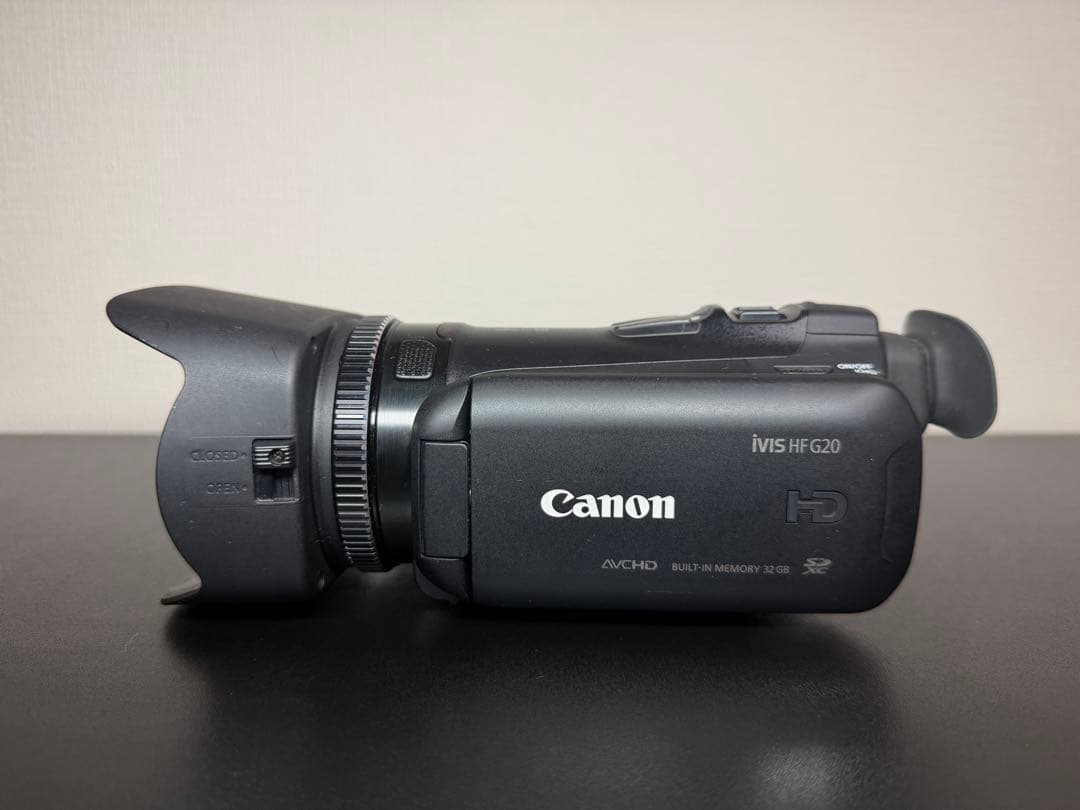 【中古品・美品】Canon iVIS HF G20 デジタルビデオカメラ