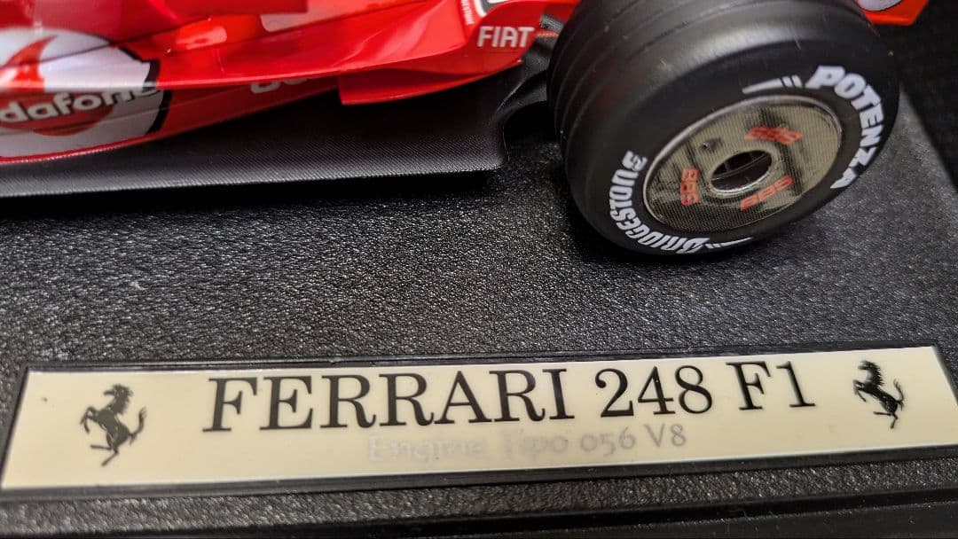 HW 1/18 FERRARI 248 F1 #5 シューマッハ カスタム