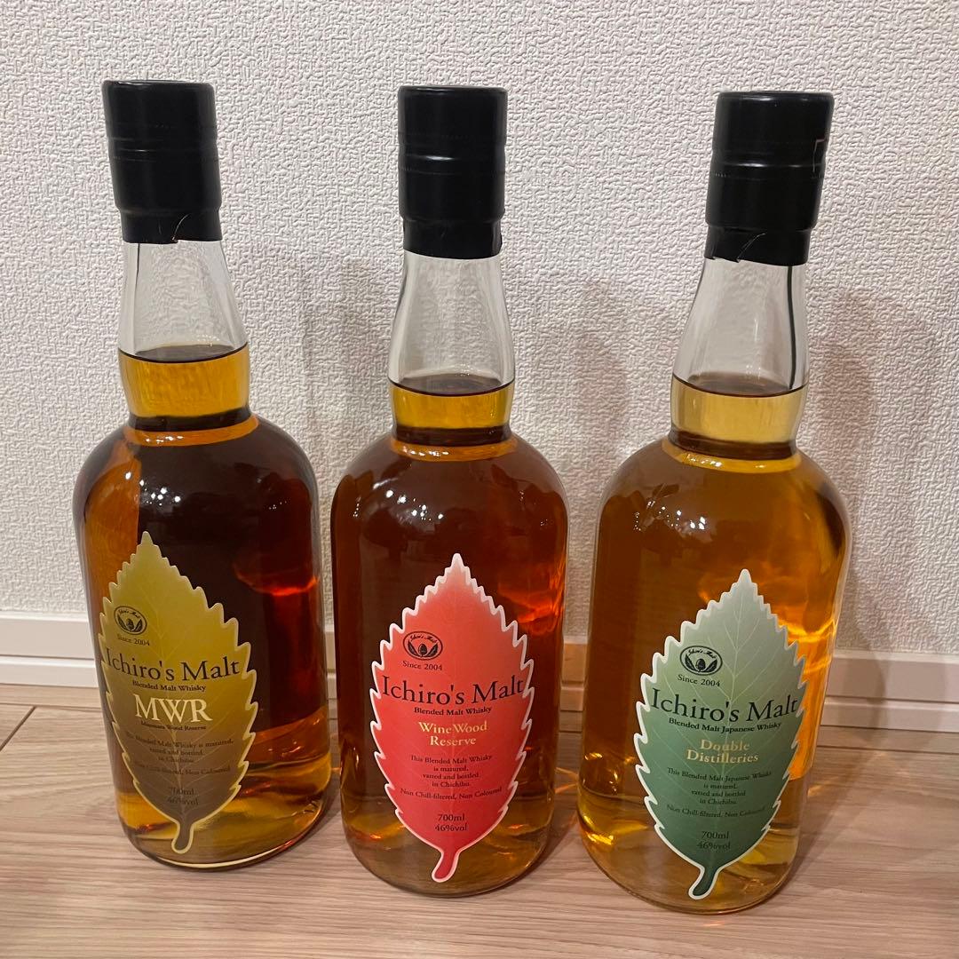 イチローズモルト　ウイスキー　セット　ミズナラ
