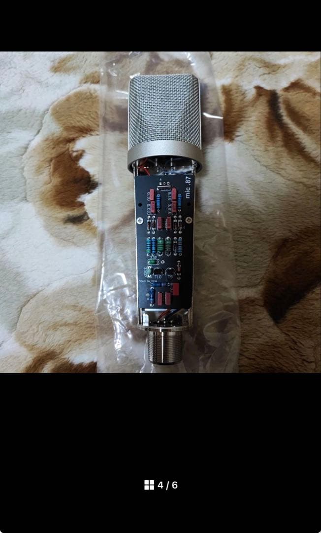 手作り Neumann U87ai コンデンサーマイク 1:1クローン