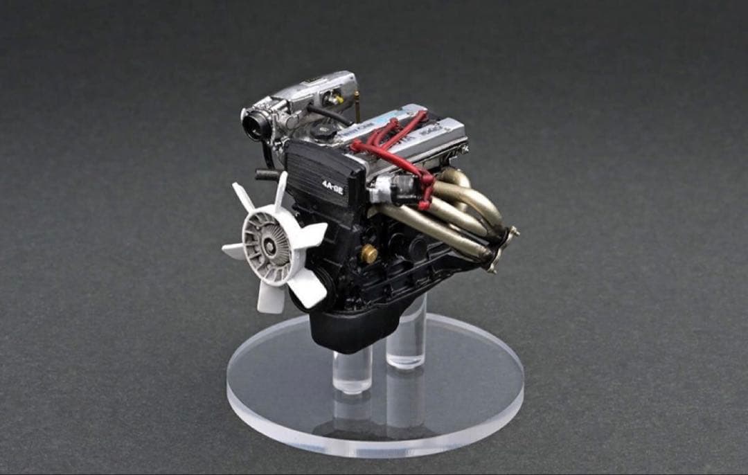1/18 ignition model 4AGエンジン AE86