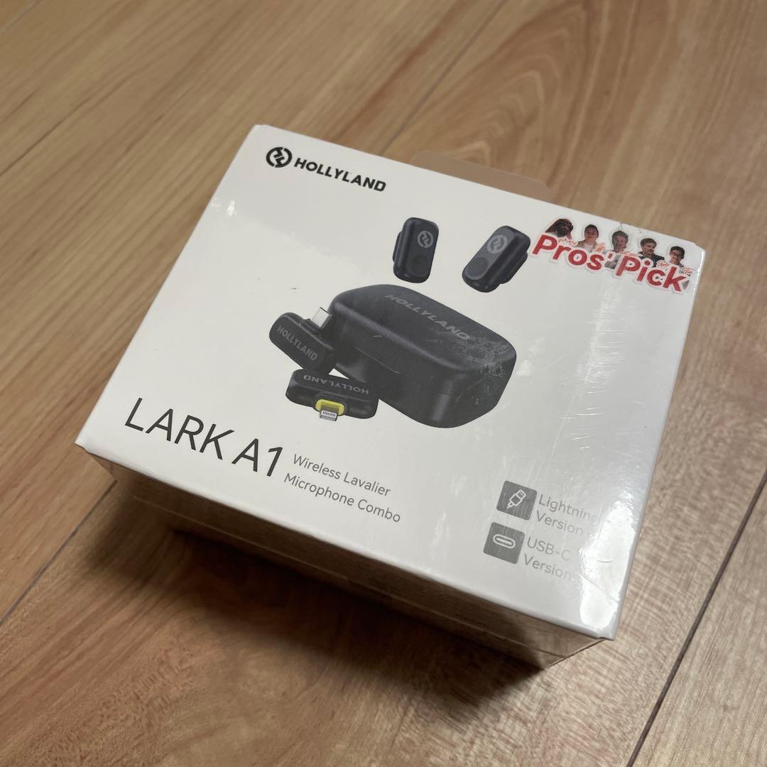 Hollyland LARK A1 ワイヤレスラベリアマイクコンボ