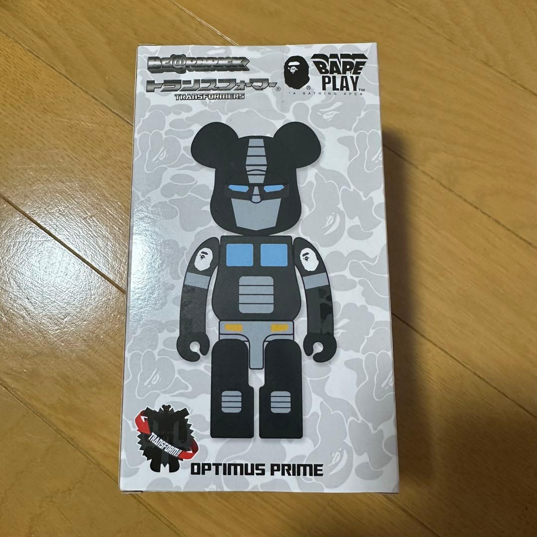 BE@RBRICK×TRANSFORMER OPTIMUS PRIME BAPE