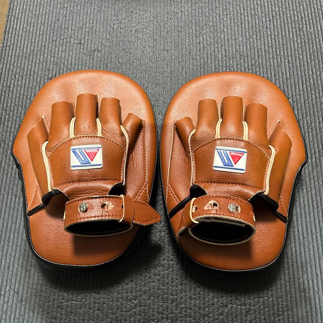 c*e様 Winning パンチングミット & フィンガーレスグローブ