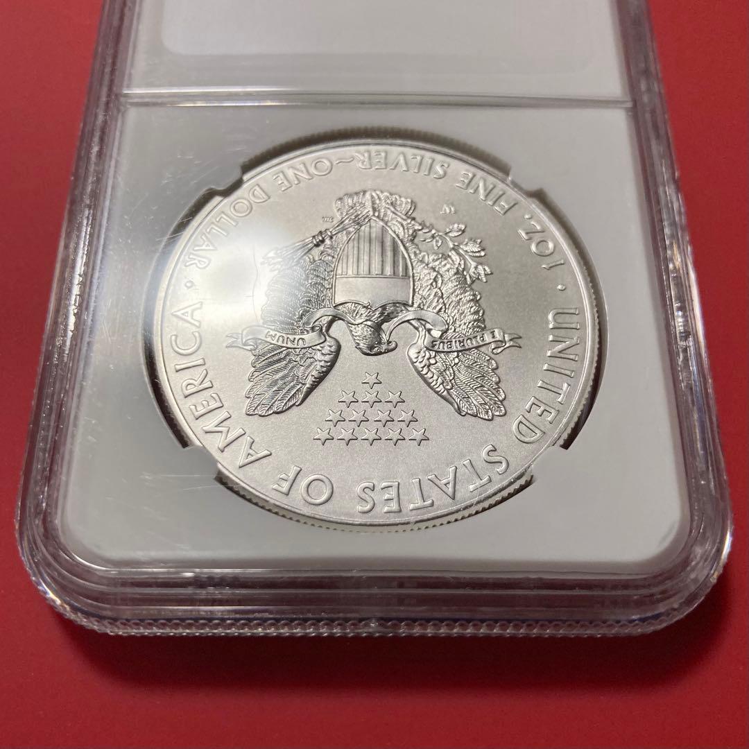 「訳あり」NGC MS70 2011 イーグル銀貨 EARLY RELEASES