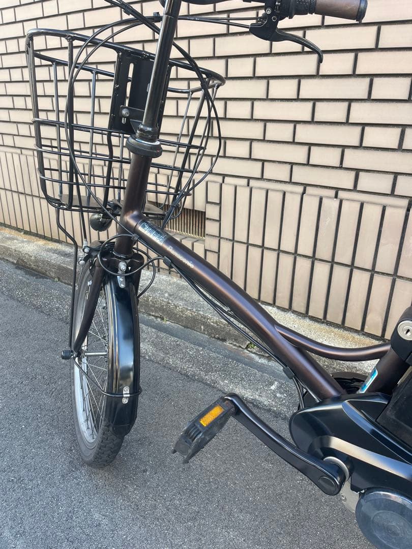 12ahミニパナソニック電動アシスト自転車20インチ