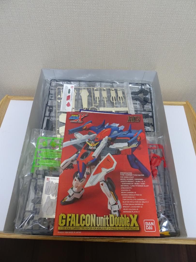 HG Gファルコンユニットガンダムダブルエックス未開封