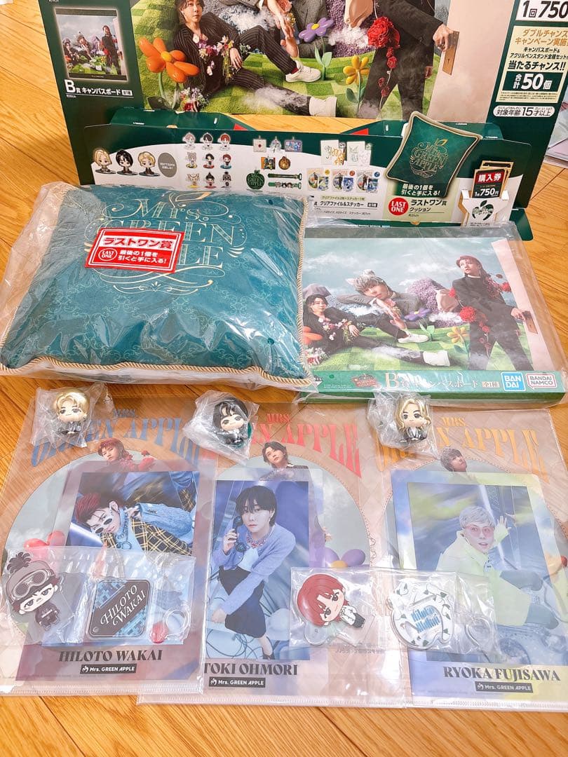 ミセス 一番くじ ラストワン B賞C賞 D賞F賞 セミコンプ　販促物