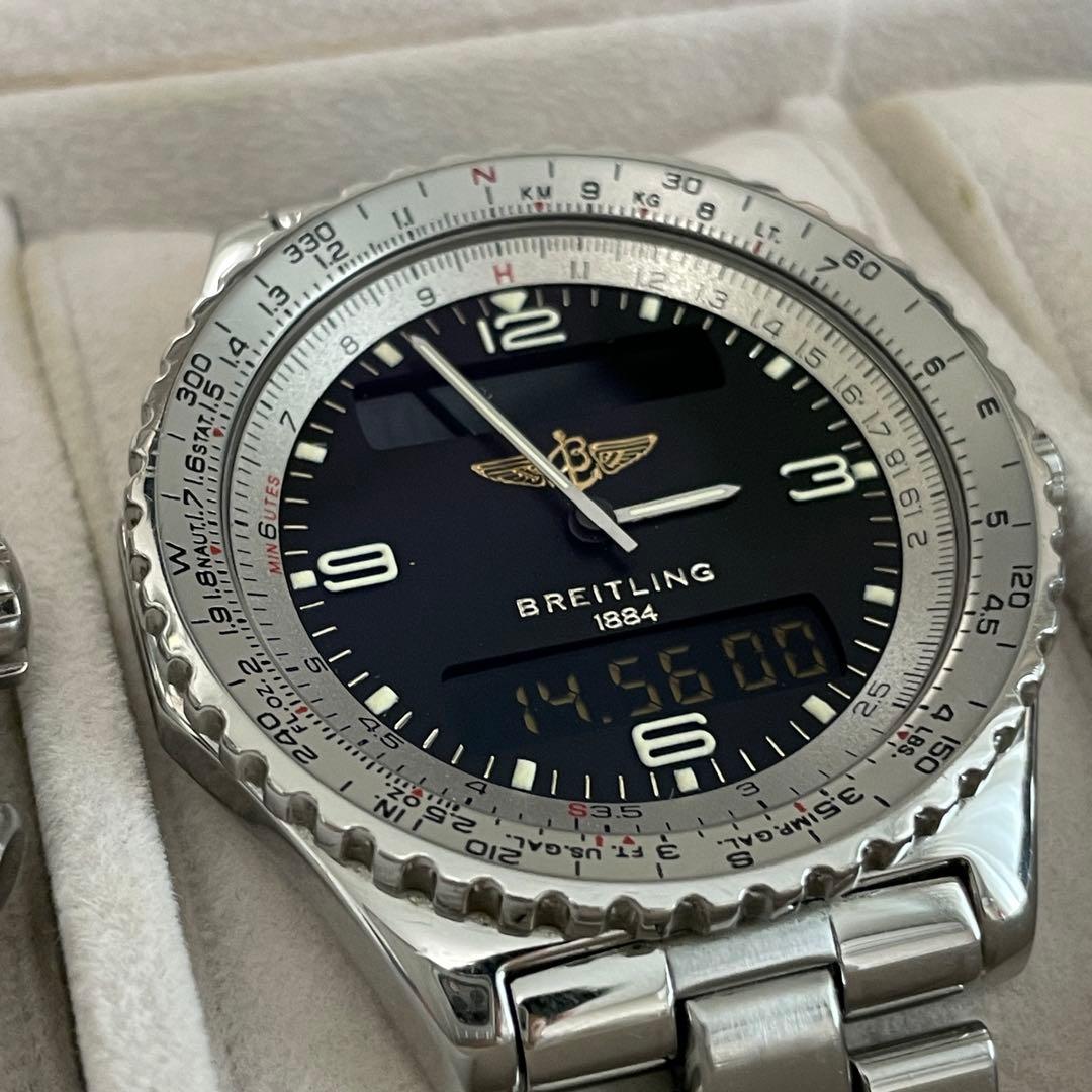 激レア 90年代ヴィンテージ BREITLING クロノスペース