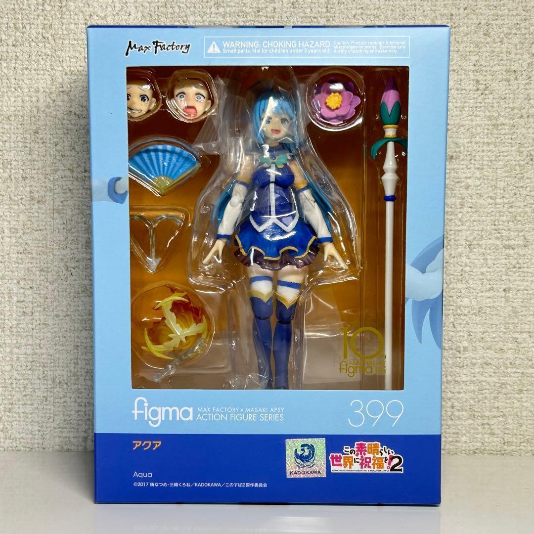 新品 figma 399 アクア この素晴らしい世界に祝福を！ 可動フィギュア