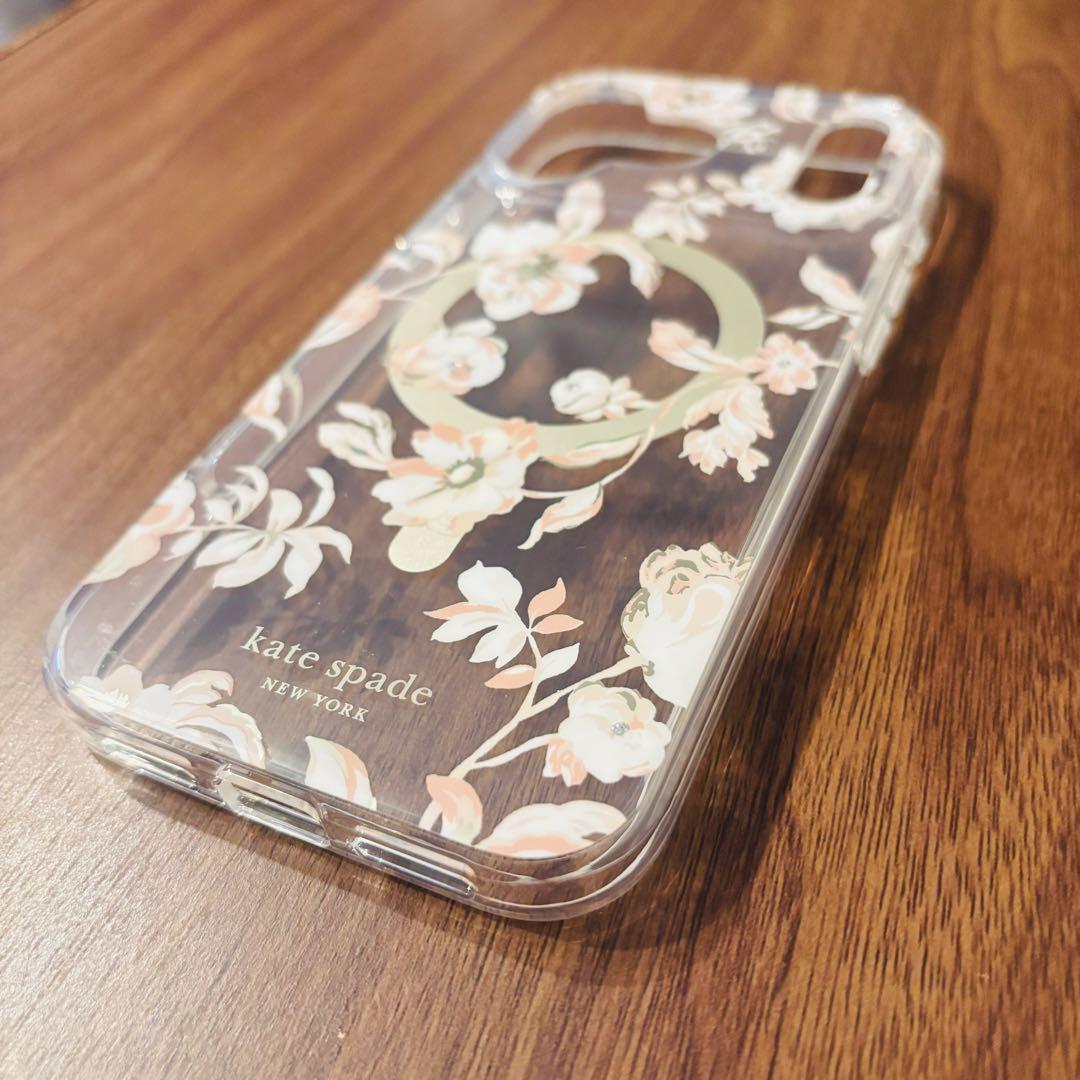ケイトスペード iPhone17ProMax 花柄 MagSafe