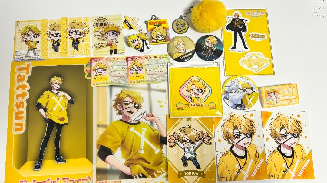 カラフルピーチグッズ