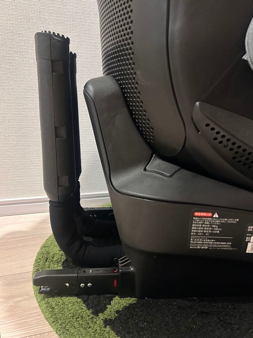 エールべべ（カーメイト）　クルット6i プレミアムエアリー　デニムグレー