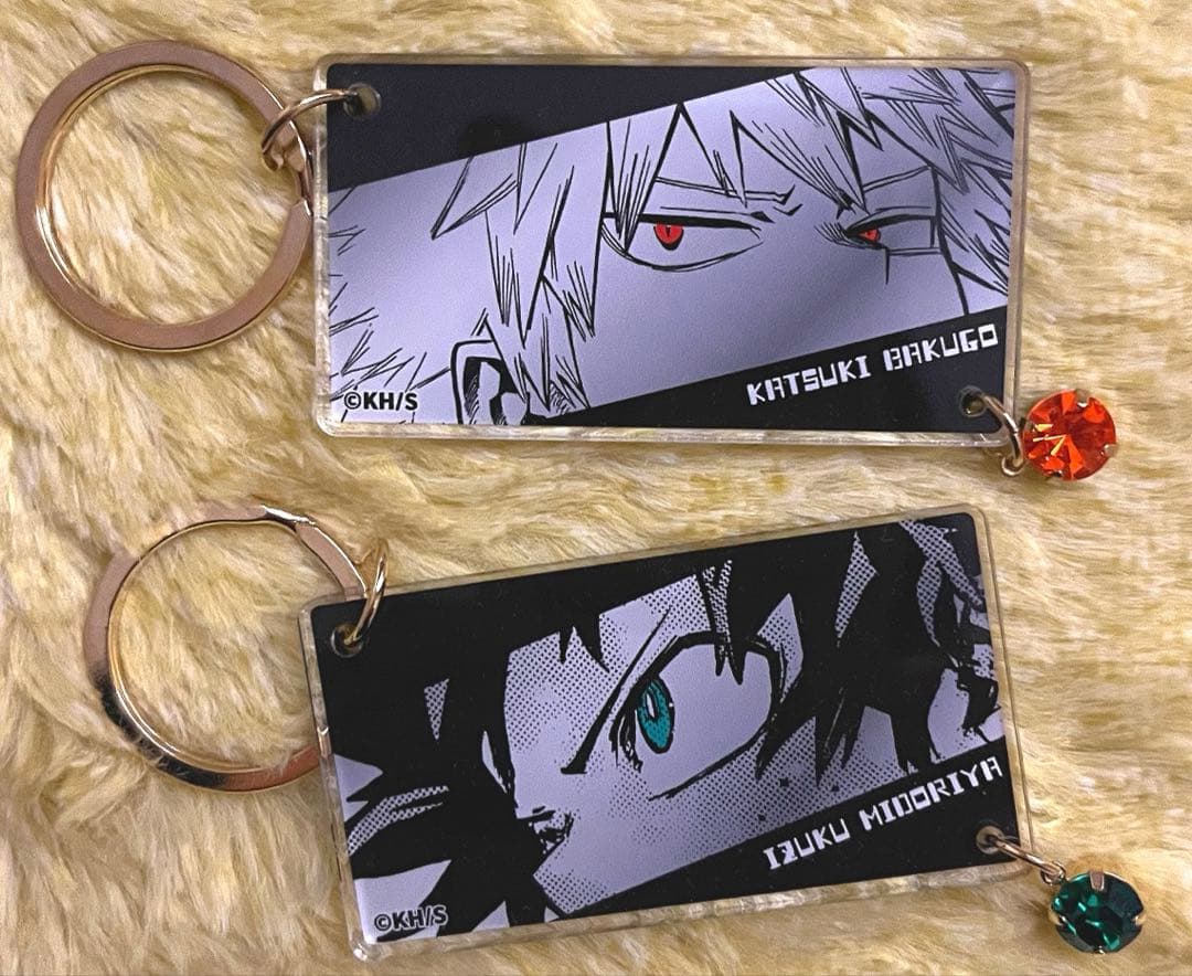 ヒロアカ キーリングコレクション 爆豪勝己 緑谷出久