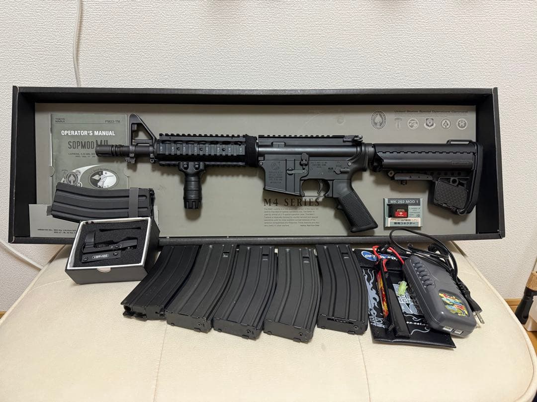 【なむ。様】専用東京マルイ　次世代電動ガンM4 CQB-R 小カスタム