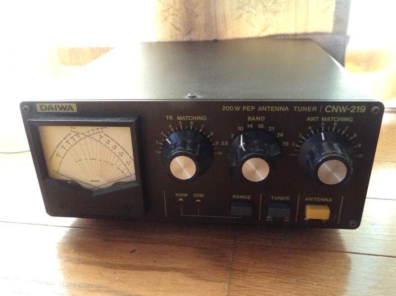 DAIWA アンテナチューナー CNW-219 200W PEP