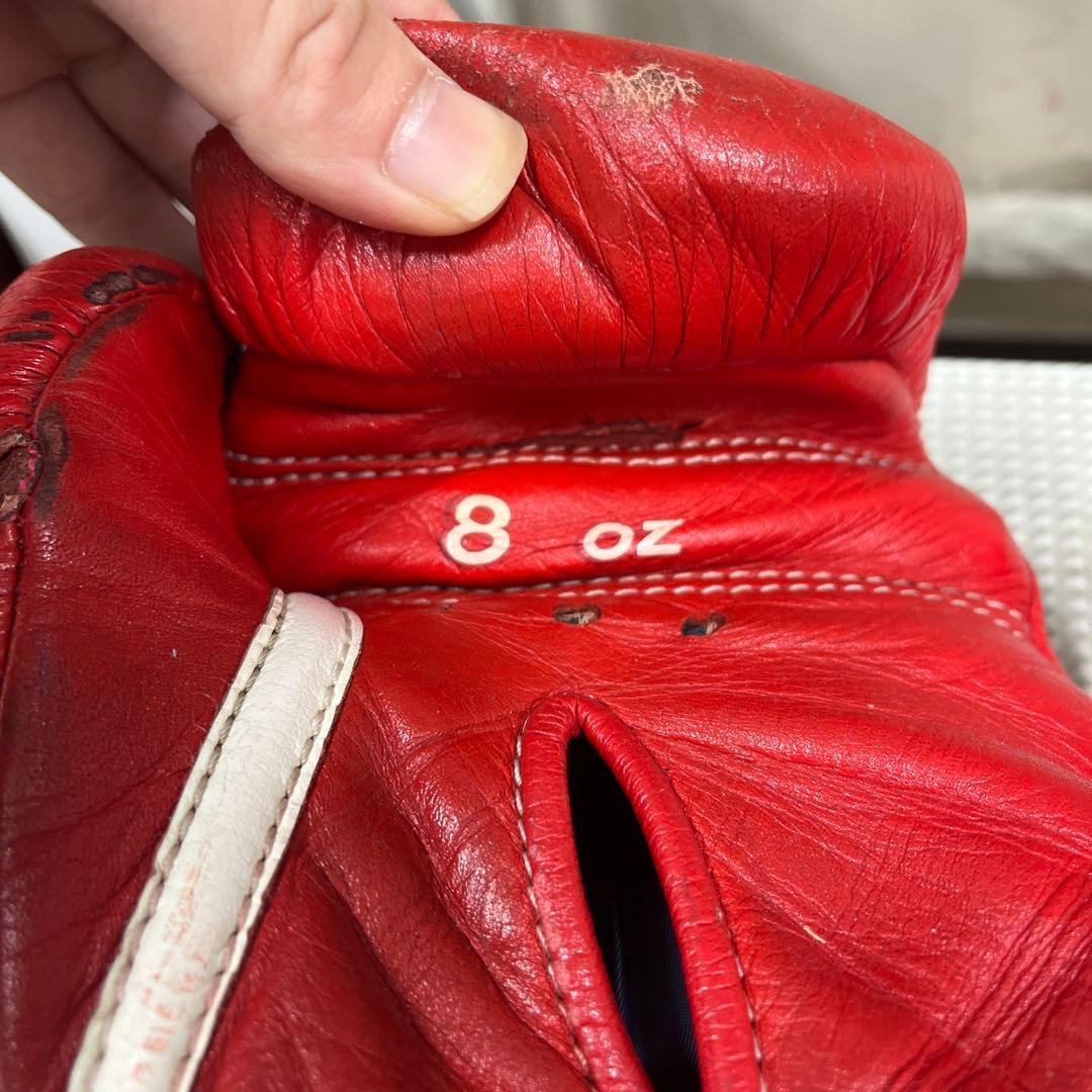 Winning ボクシンググローブ 赤 8オンス