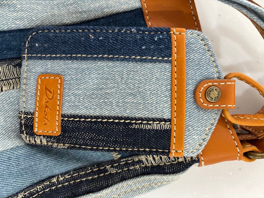 Dakota 希少デニムパッチワーク　ショルダーバック　新品未使用