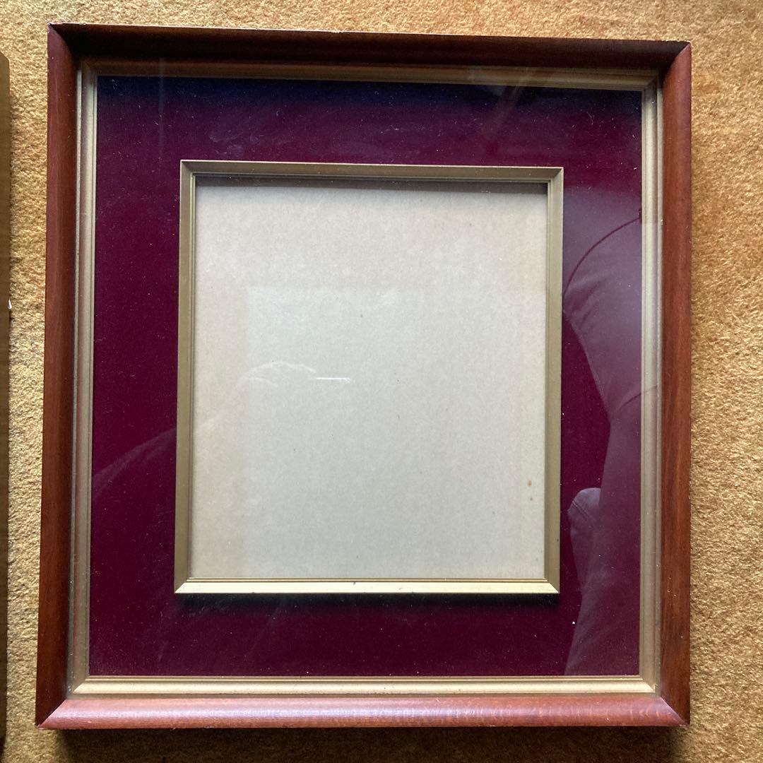 最高級色紙額縁4枚セット サイズ 約45×42×4〜5cm