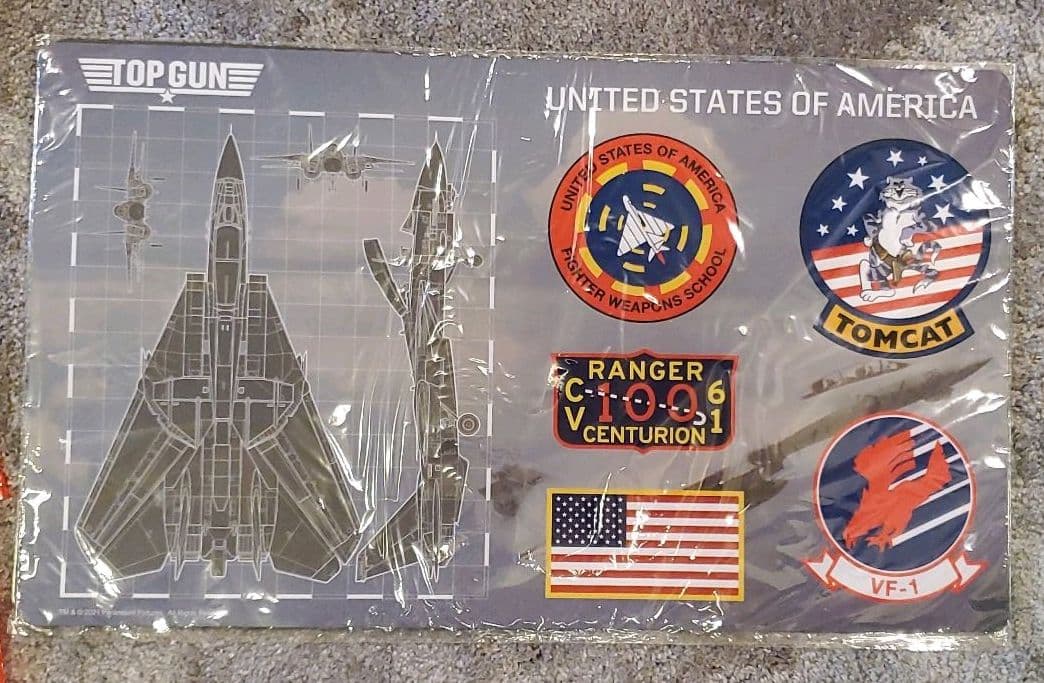 【新品】ラバーマットトップガン マーヴェリック トム・クルーズ　4点セット