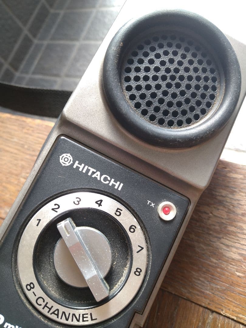 HITACHI トランシーバー　CH-580　昭和レトロ　希少　レア
