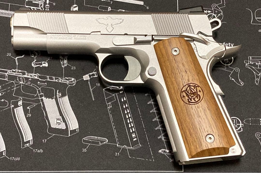 新品未使用 限定 WA SW 1911 GUNSITE EDITION シルバー