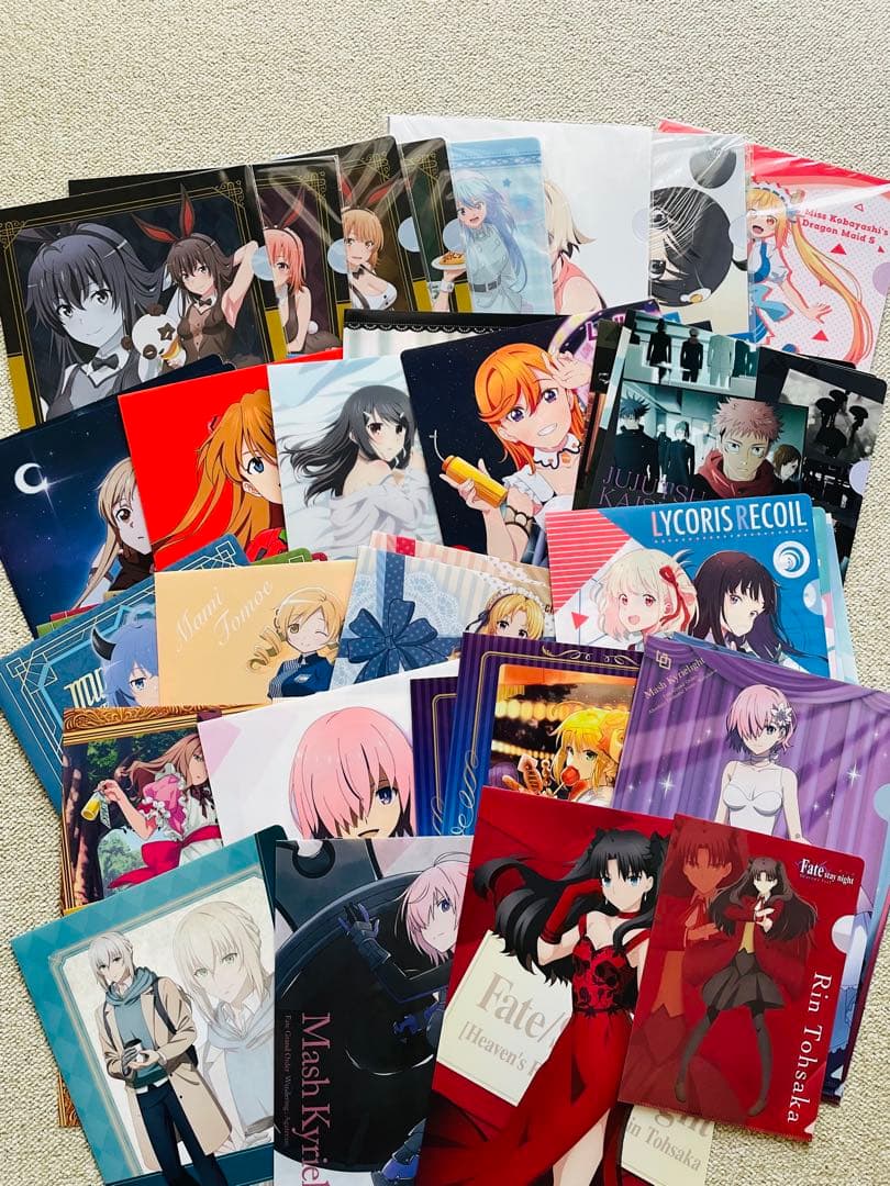 限定キャラクターグッズクリアファイルまとめ売り