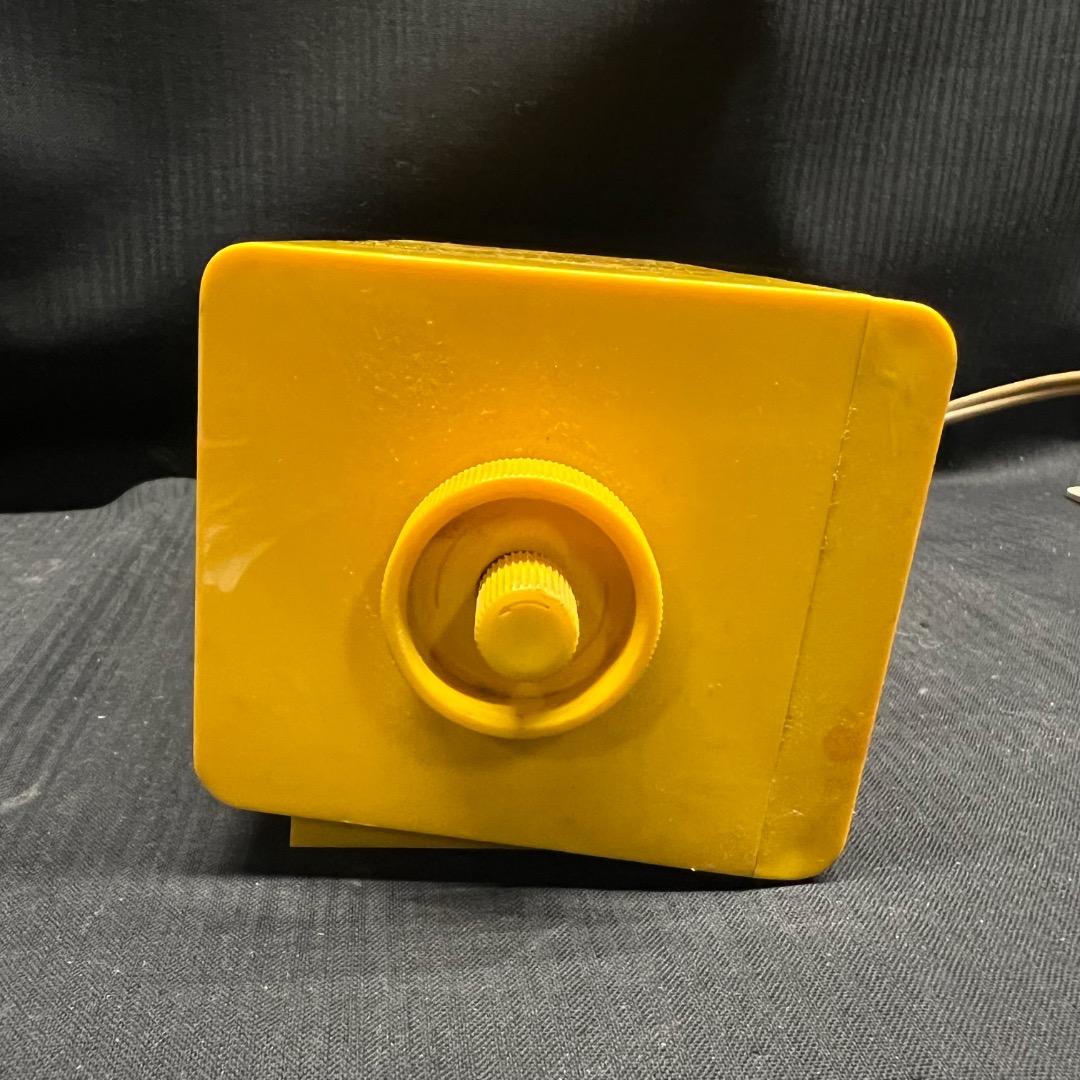 〇Nb左1064 昭和レトロ セイコー パタパタ時計 DP617 イエロー