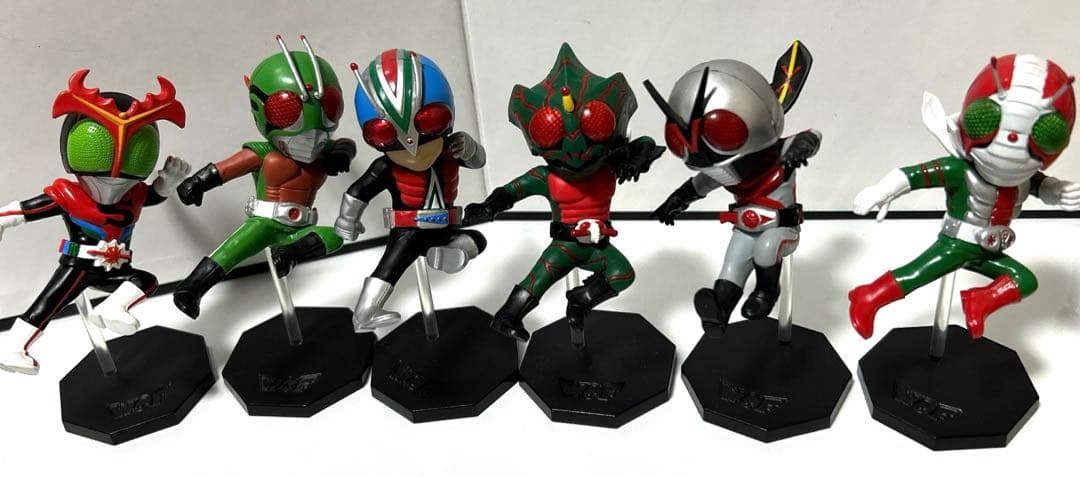 ワーコレ　ライダーキック6点セット
