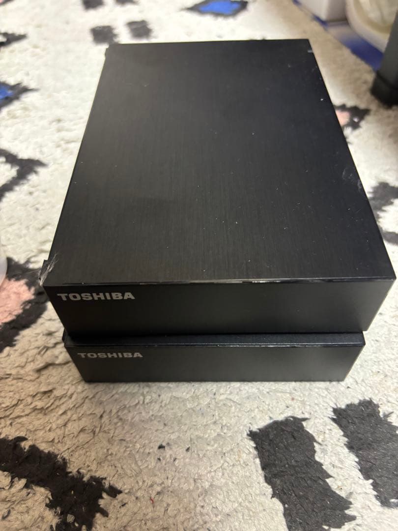 TOSHIBA 外付けハードディスク ブラック　6TB