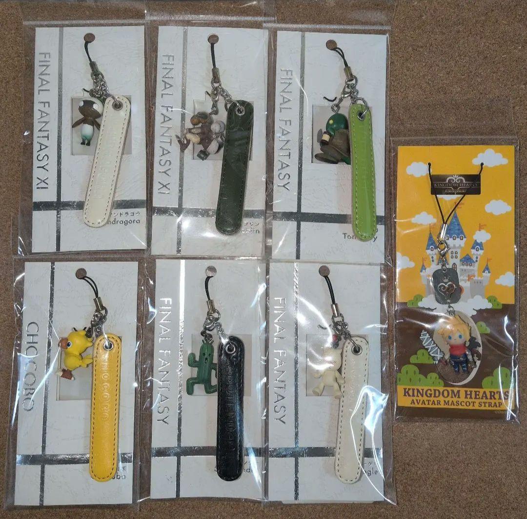 ファイナルファンタジー キンハー マスコットストラップ 7種セット