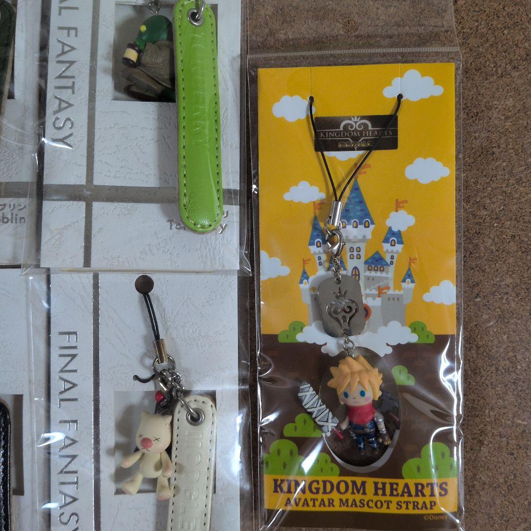 ファイナルファンタジー キンハー マスコットストラップ 7種セット