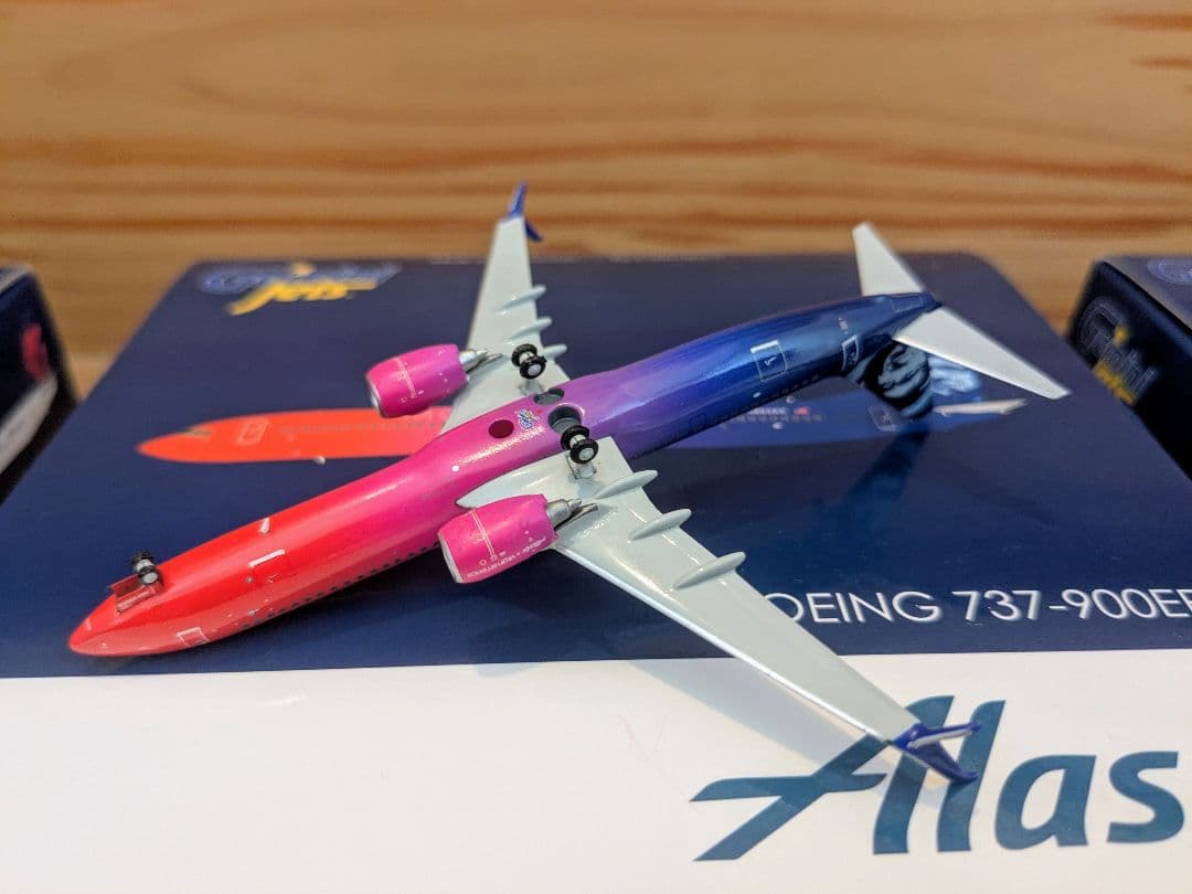 ジェミニ デルタ アメリカ アラスカ 737-800 737-900 1/400