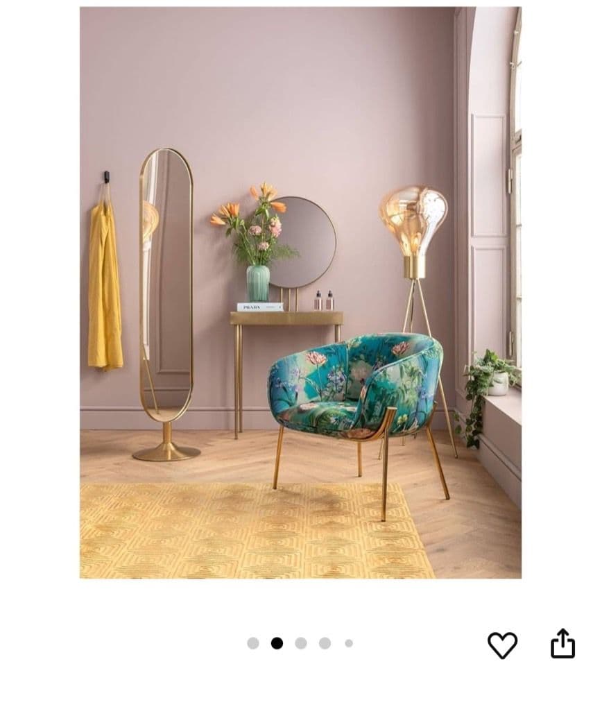 KARE コンソールミラー　ゴールド ドレッサー