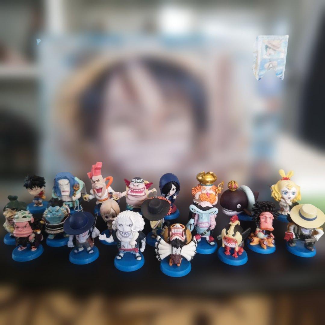 【魚人島編】ワンピース アニキャラヒーローズvol.12、準コンプ20体