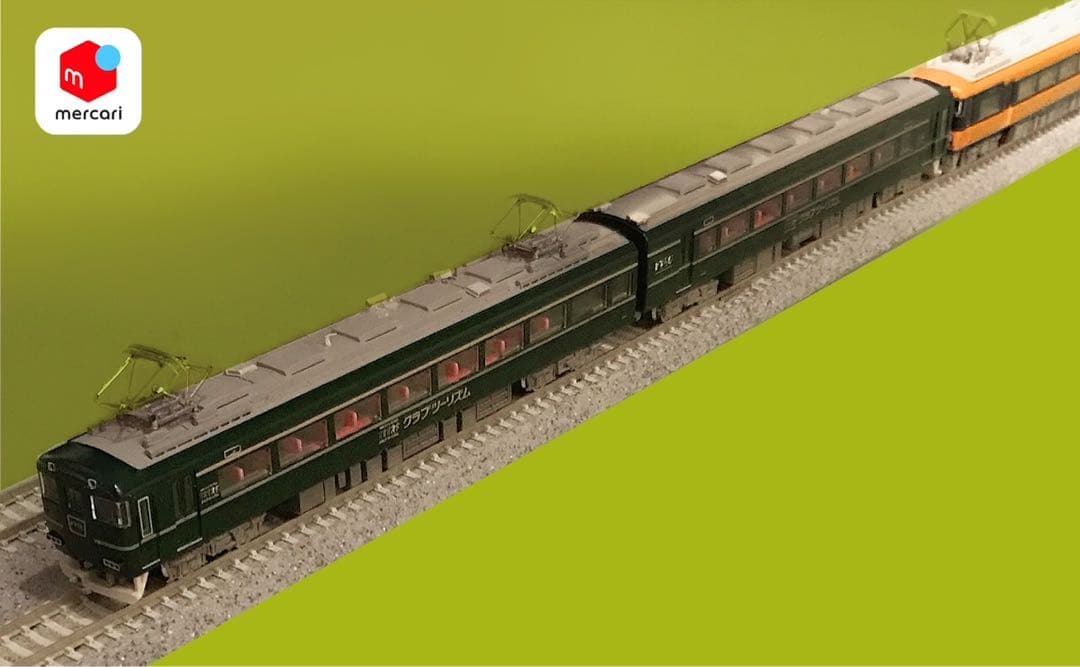 ■ GM近鉄15400系+12200系未更新車併結4両編成<動力付き>