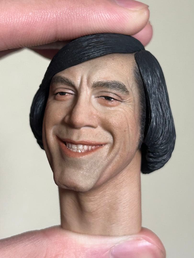 1/6 ノー・カントリー　アントン・シガー　スマイル　カスタムヘッド