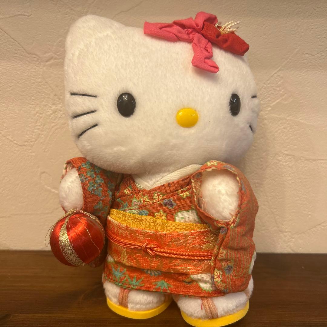 ハローキティ 金沢限定 着物 春 2002年 ぬいぐるみ