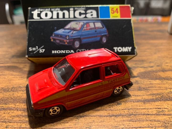 トミカ　ホンダ　シティ　ターボ　日本製